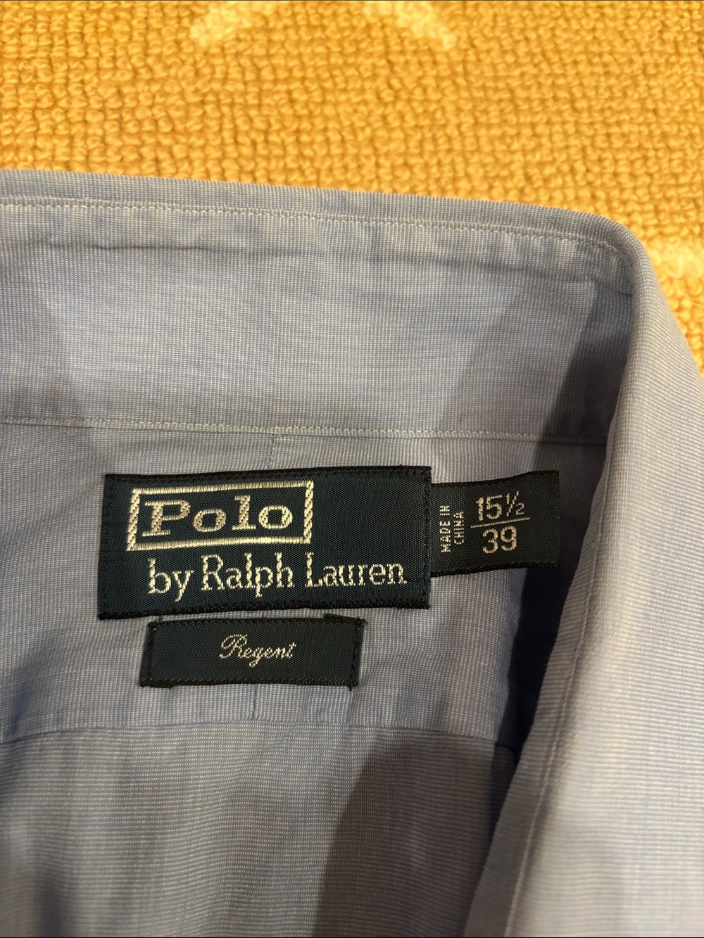 POLO BY RALPH LAUREN Men's Light Blue Dress Shirt - Slim Fit - Picture 2 of 5